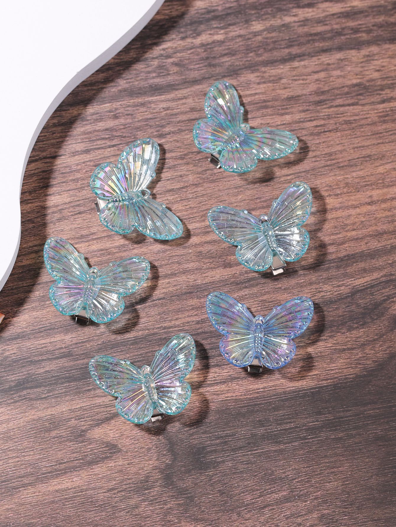 Hada de primavera arco flequillo clip lateral chica frente roto clip de pelo neto rojo trenzado clip de pelo de pico de pato clip tocado