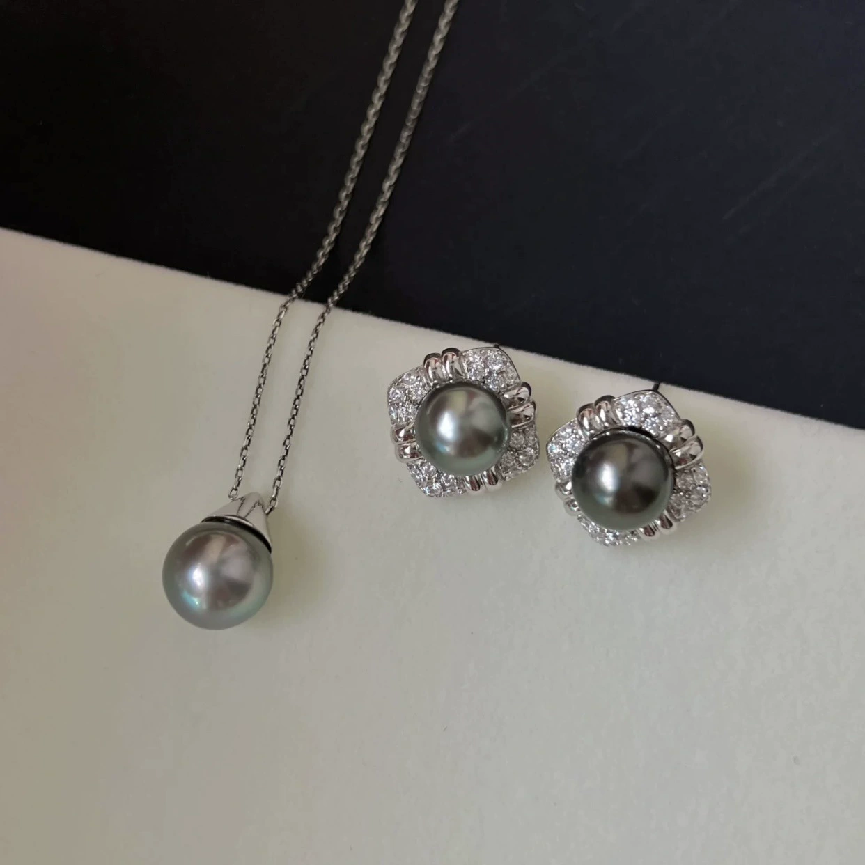 Аксессуары Pt900, легкая версия, маленькая круглая конусная подвеска с бусинами 9-10 мм, без бусин, без цепочки