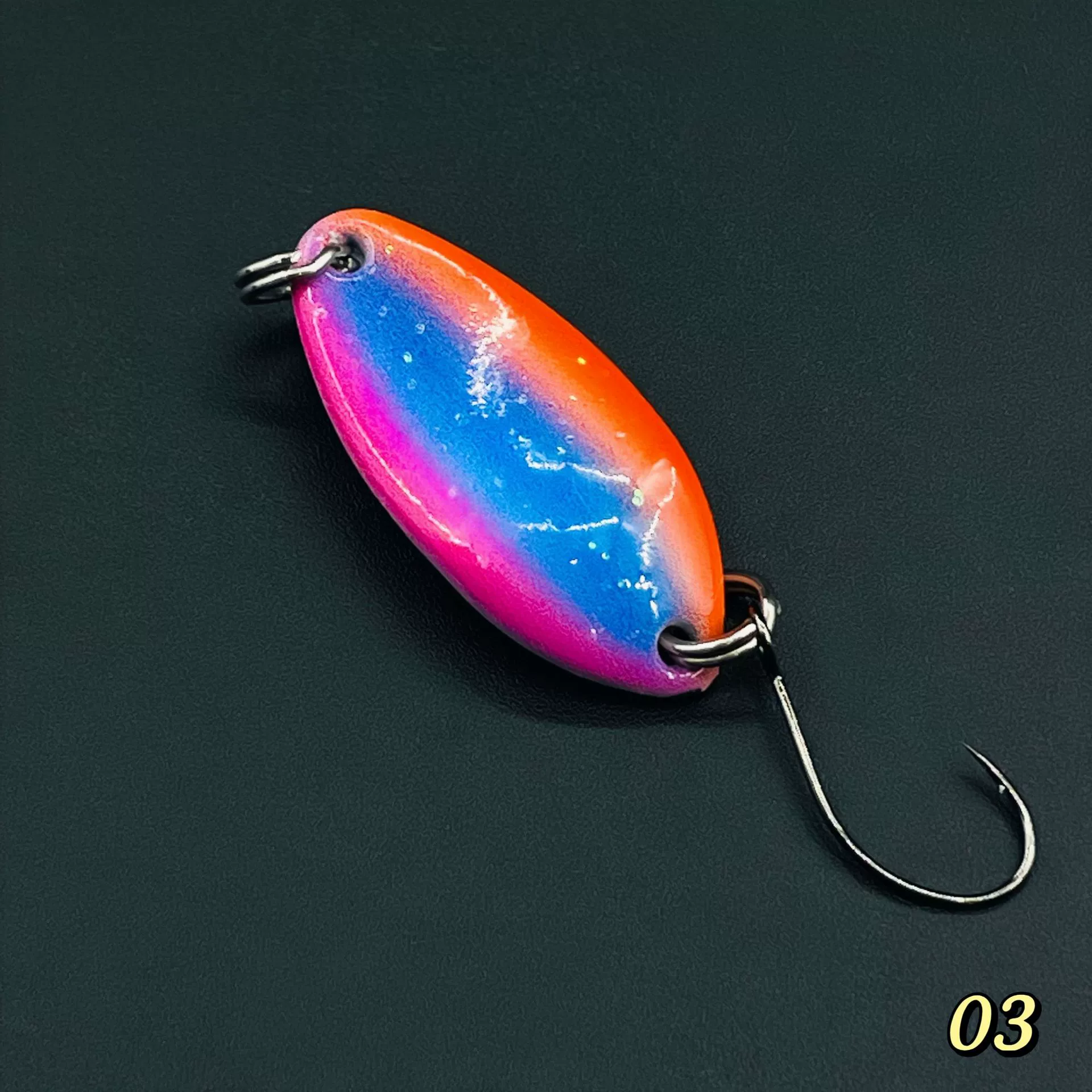 Заводская оптовая продажа в Уиhай luminous UV sequин lure цвет мушки для лошади sequins 3.5 г медная приманка для рыбалки