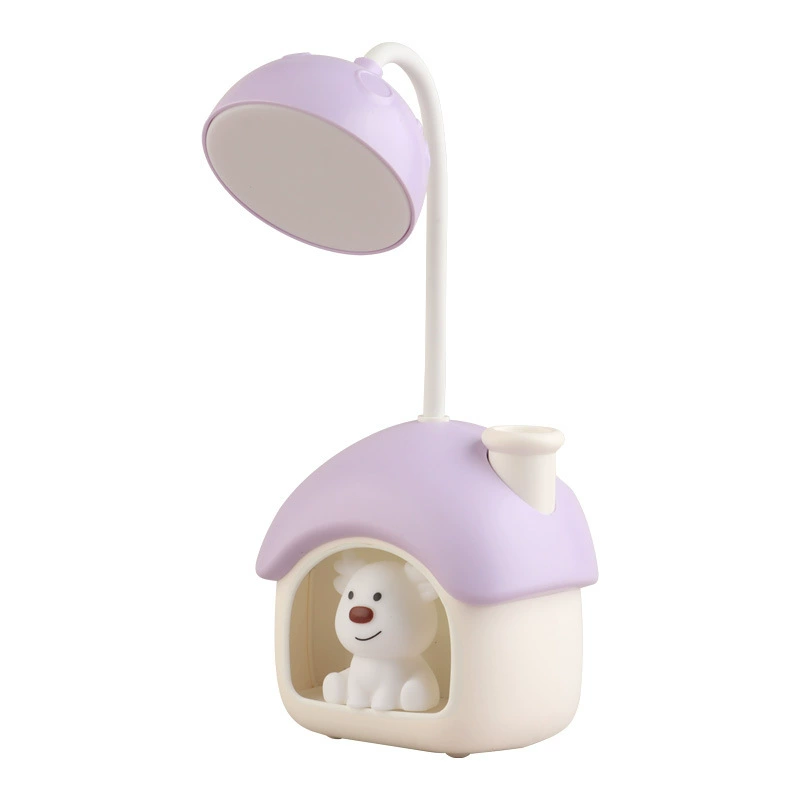 Cartoon rechargeable table lamp, Birthday gift, eyes protection