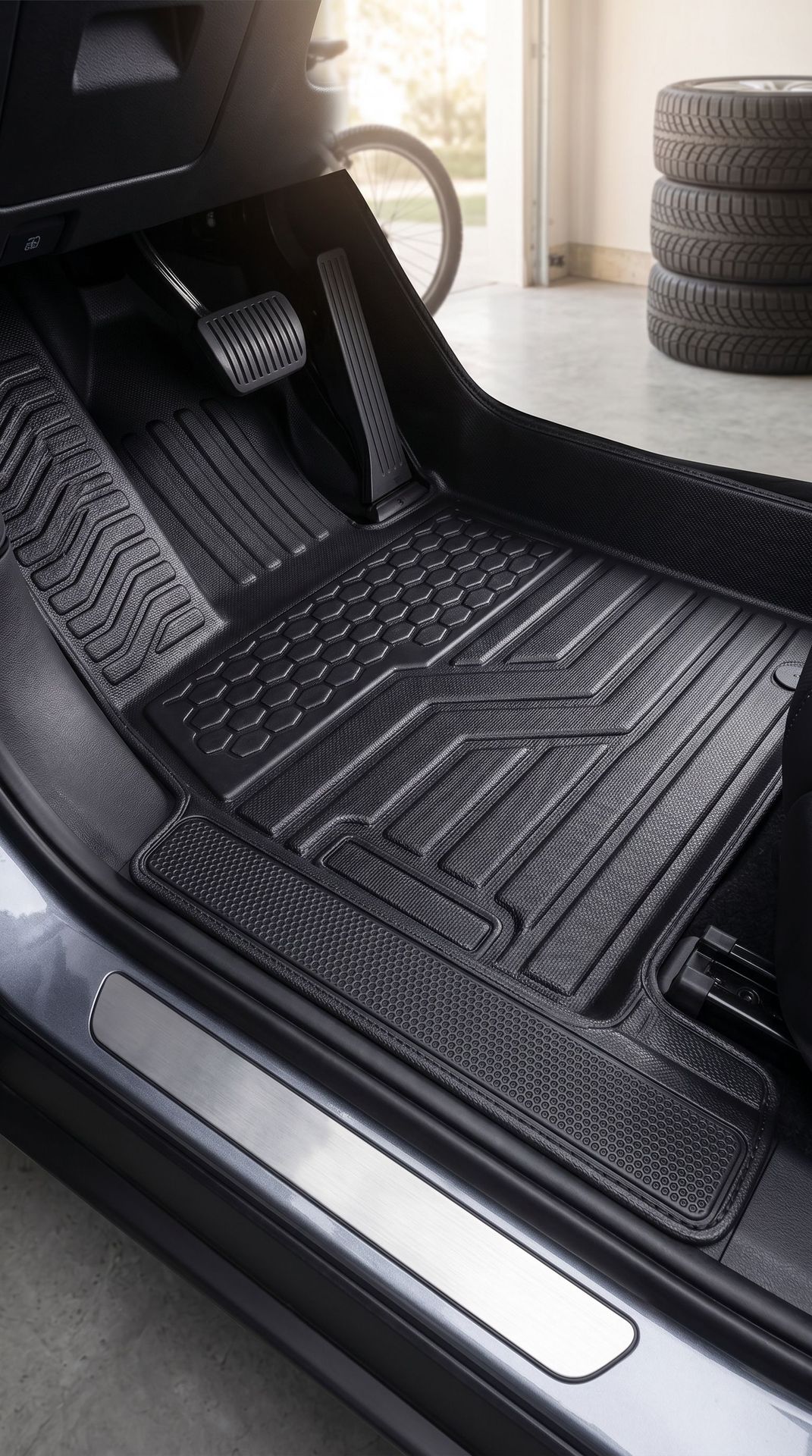 Tpe Floor Mats for Byd Qin L Model, Waterproof and Dustproof Car Interior Accessories, Environmentally Friendly Tpe Floor Mats