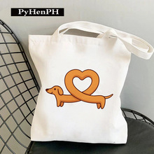 Dachshund Dag Canvas Bag ��ͨ�D�cȮӡ�����eĸ�������������