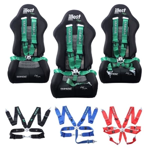 New TAKAT racing seatbelt for car modification, quick-release 3inch four/five-point gaming seatbelt