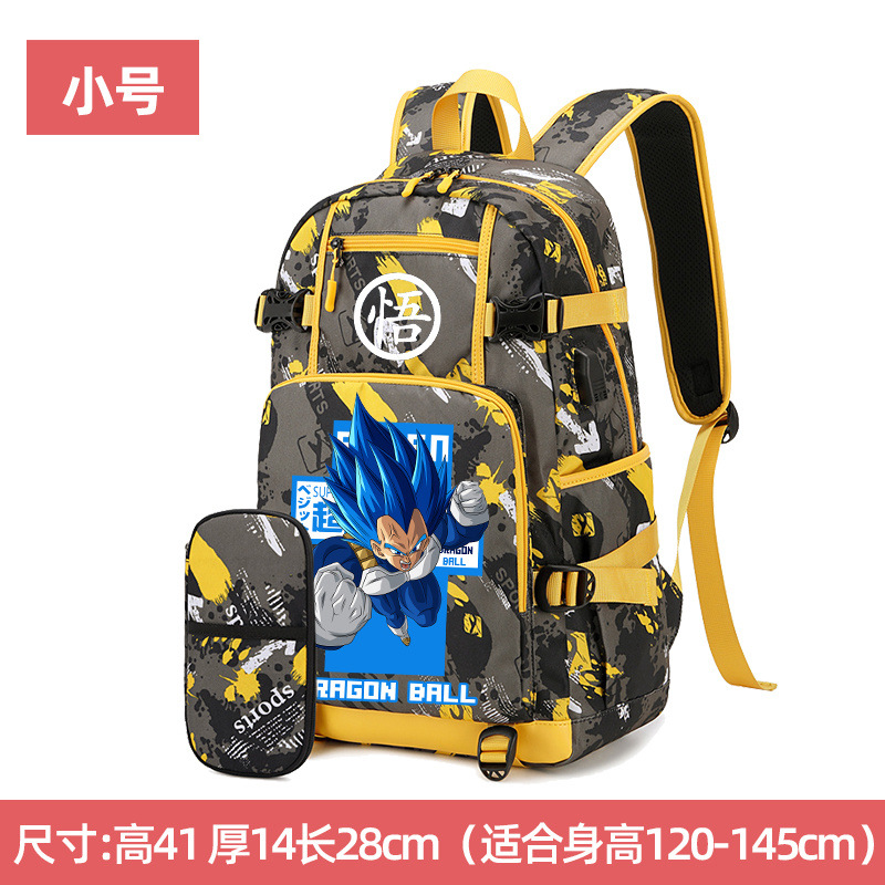 M8-small 크기 블랙-필통 세트 블루 슈퍼 베지타