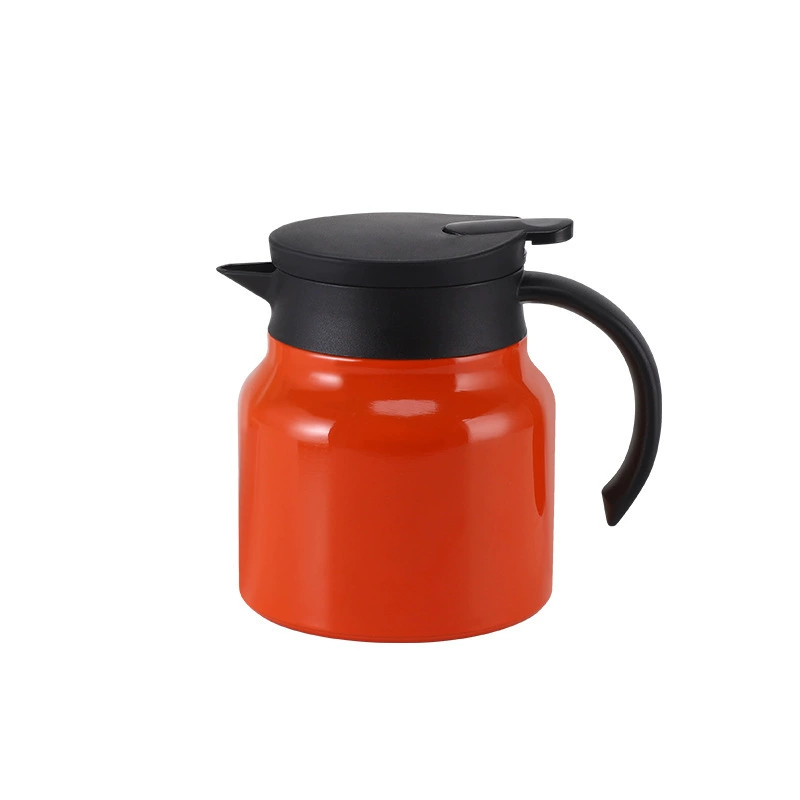 Teapot stainless steel for home use, capacious thermos, handheld tea