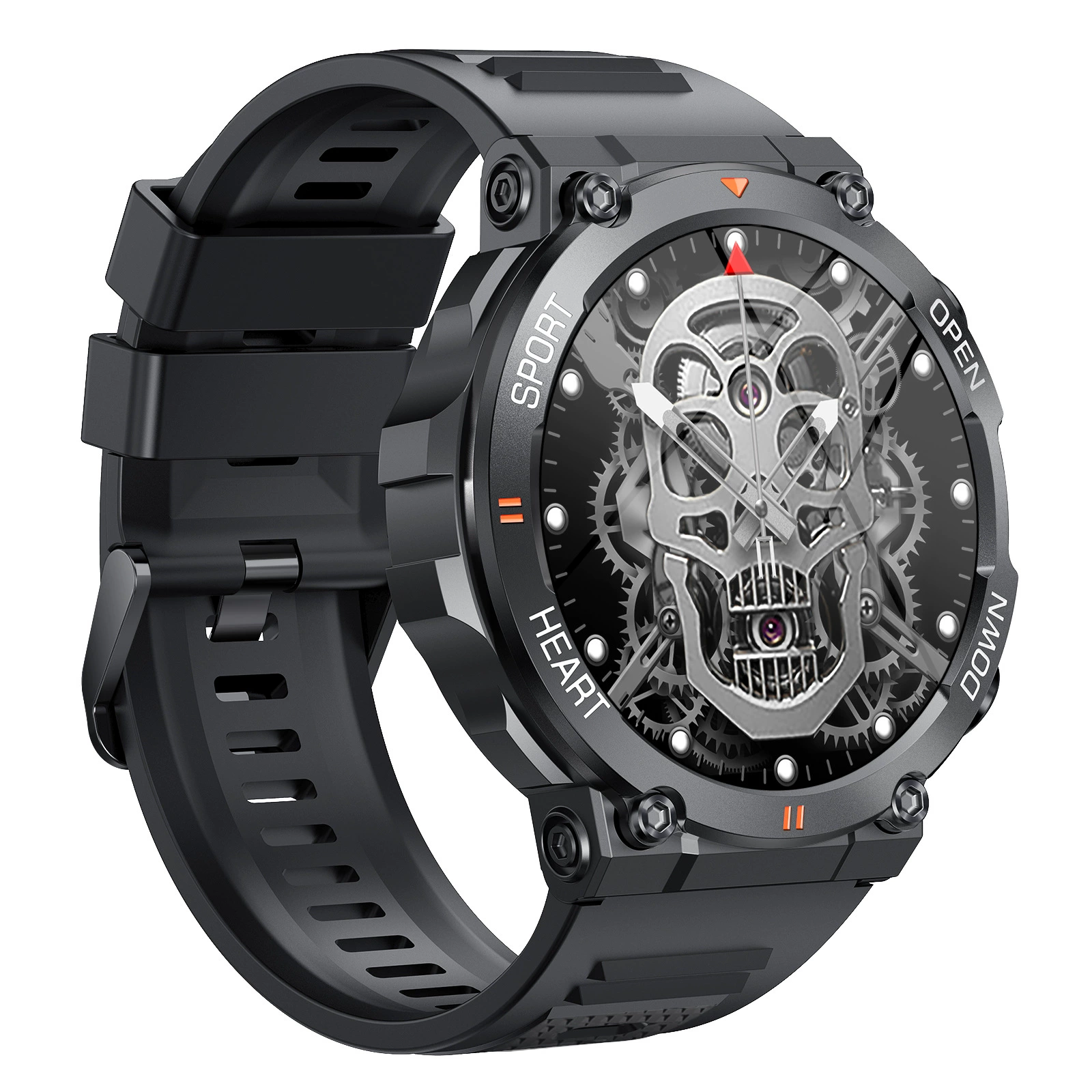 Кросс-граница K56Pro тризащитный умные часы с музыкой и погодой 1.39 дюйма, множественный мониторинг здоровья, режим движения