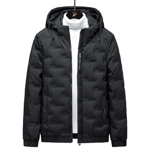Men's teenagers large size men's thin light down jacket light men's fat boys Korean short wholesale