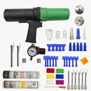 Cross-border pneumatic glass glue gun for sheet metal door edges and hood 310ml glue gun for chassis spraying and sheet metal hard glue