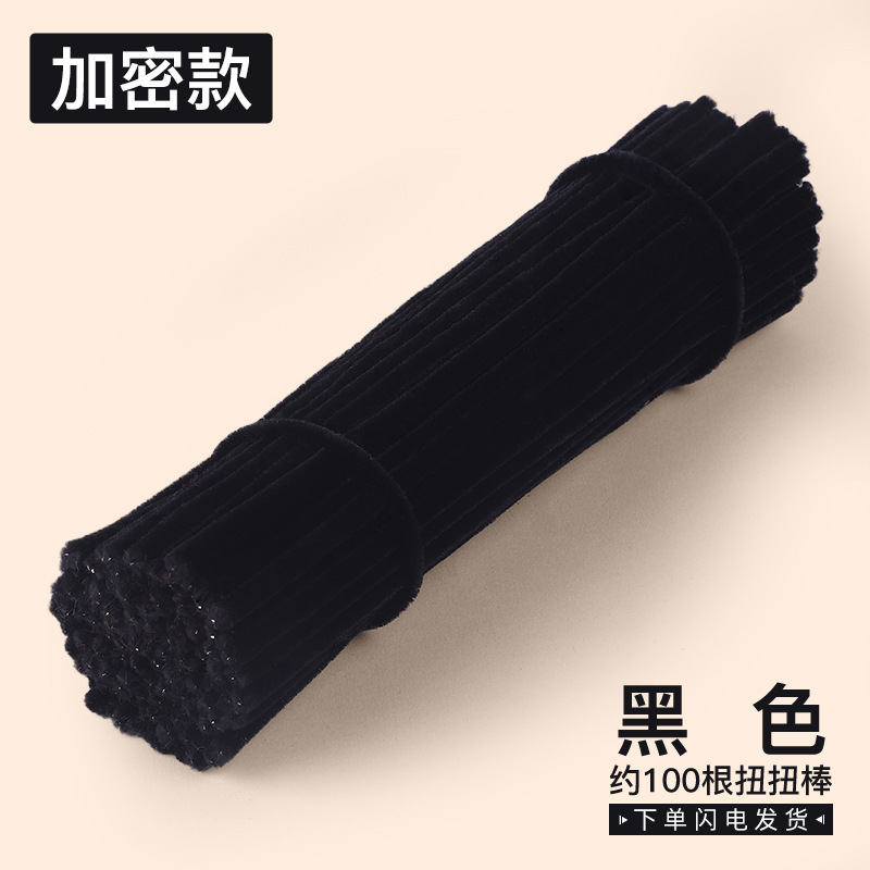 Macaron de color, raíz de pelo, cifrado, bricolaje hecho a mano, barra de torsión, venta al por mayor, juguetes para niños, paquete de material de arte