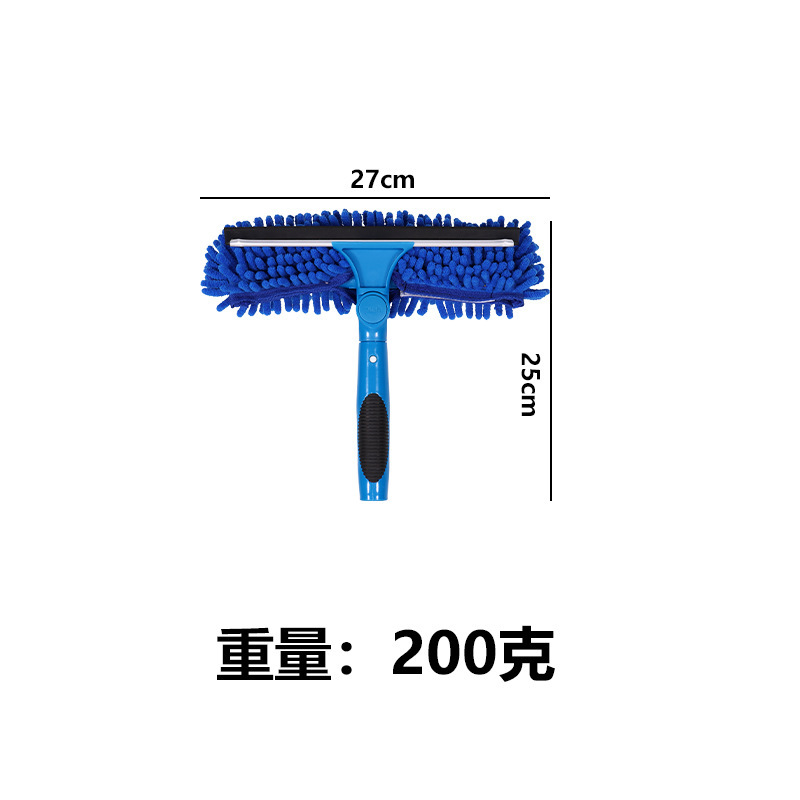 国境を越えた売れ筋の二層ツーインワン窓掃除スクレーパー、ガラス掃除用の特別な両面高層ガラススクレーパー|undefined