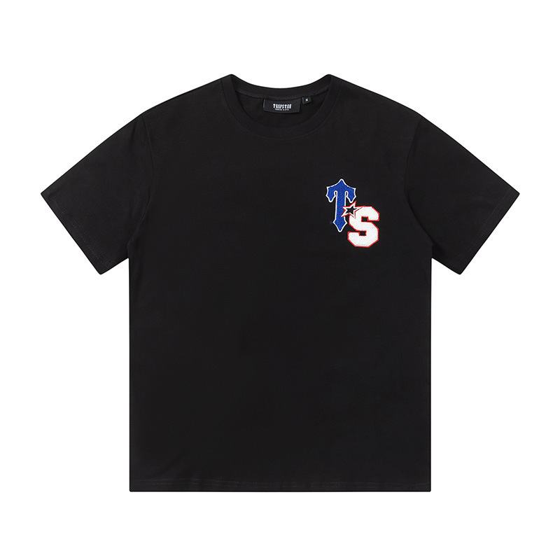 新作入荷 クロスボーダー貿易 Trapstar 高画質プリント 半袖ショートパンツセット 長袖|undefined