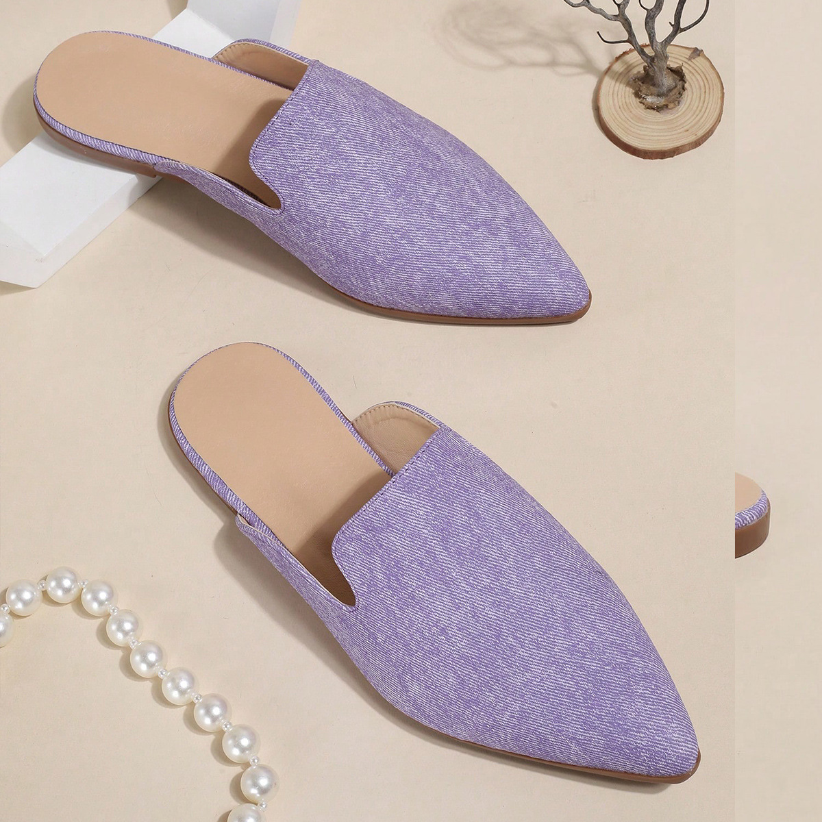 Naiste lamedad sussid Mugleri kingade ja poolsandaalidega_voghion.com