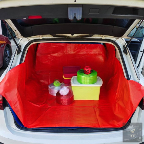 Car dirt insulation mat pulling goods paving car mat Car trunk dirt insulation cloth Waterproof and anti-dirt mat Car pet mat