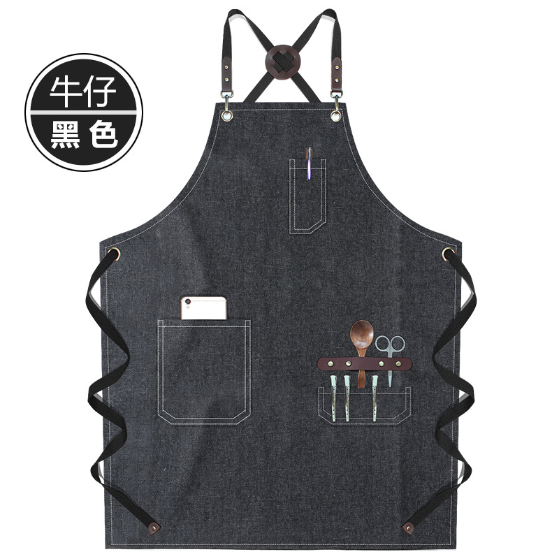 D010 cinta redonda vaquero negro