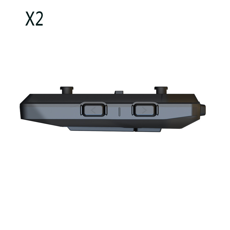 オートバイヘルメットbluetoothインターホン距離1000メートルMaxto X2二人インターホン|undefined