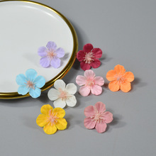 仿真米兰满天星花朵色彩艳丽迷你小樱花少数民族头饰浔埔簪花制作