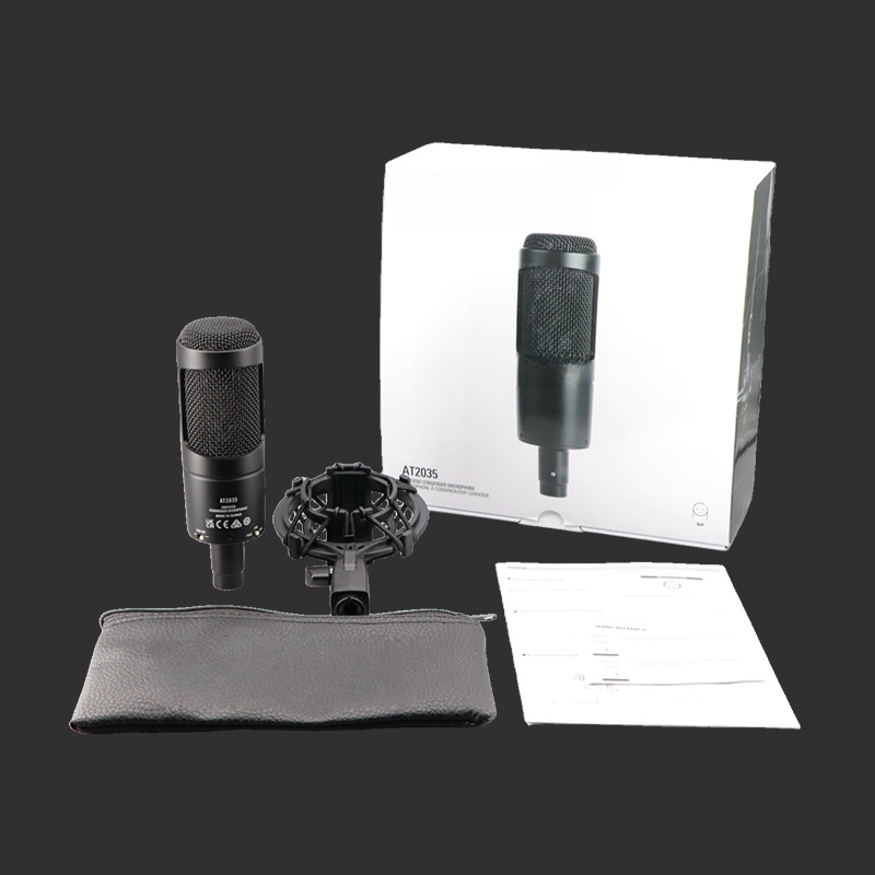 跨境外贸AT2035会议专用直播专用麦克风KTV演出专用麦克风,一体麦