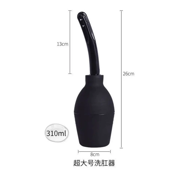 Extra large, big, black, 310 ml