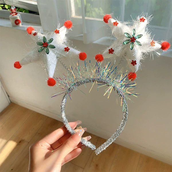 B3427 3D large starfish headband