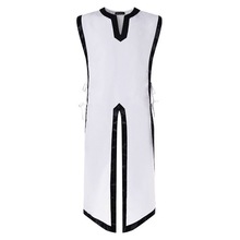 圣节圣殿骑士团中世纪长袍背心大码舞会派对舞台演出服