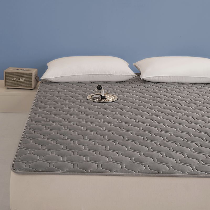 별모양 그레이침대보호대 [미끄럼방지,항균,알몸으로 잘 수 있음]