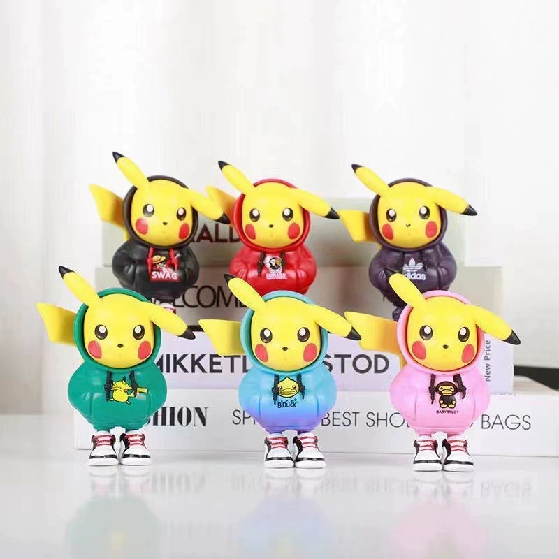 Shouyin Pikachu Аниме Blind Box gk прилив бренда Pokemon Покемон Автомобильный украшение подарок на день рождения