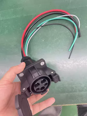 American Standard Female Socket Saej1772 EV şarj adapterləri - j1772-test-female-socket-wiring-30cm