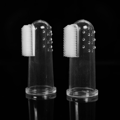 Teddy Poodle Dog Toothbrush, Pet Finger Coat Toothbrush, Remove Bad Breath and Remove Tartar, Pet Oral Cleaning Supplies