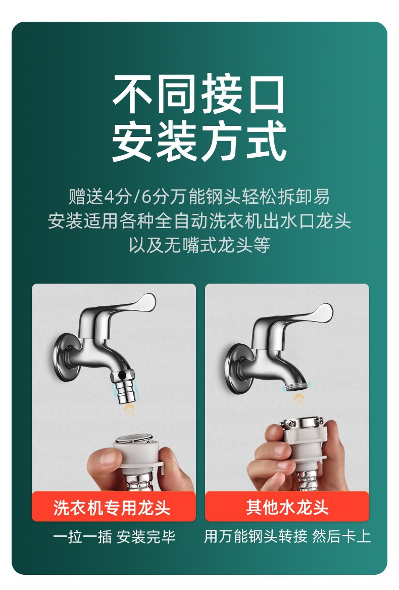 Original factory semi-automatic outlet pipe hose universal joint for fully automatic washing machine, special wholesale undefined