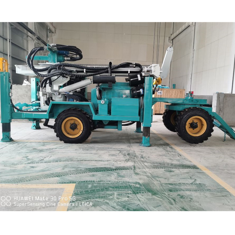 HFJ260T大型轮式水井钻机 勘探钻机打井设备钻井机液压水井钻机