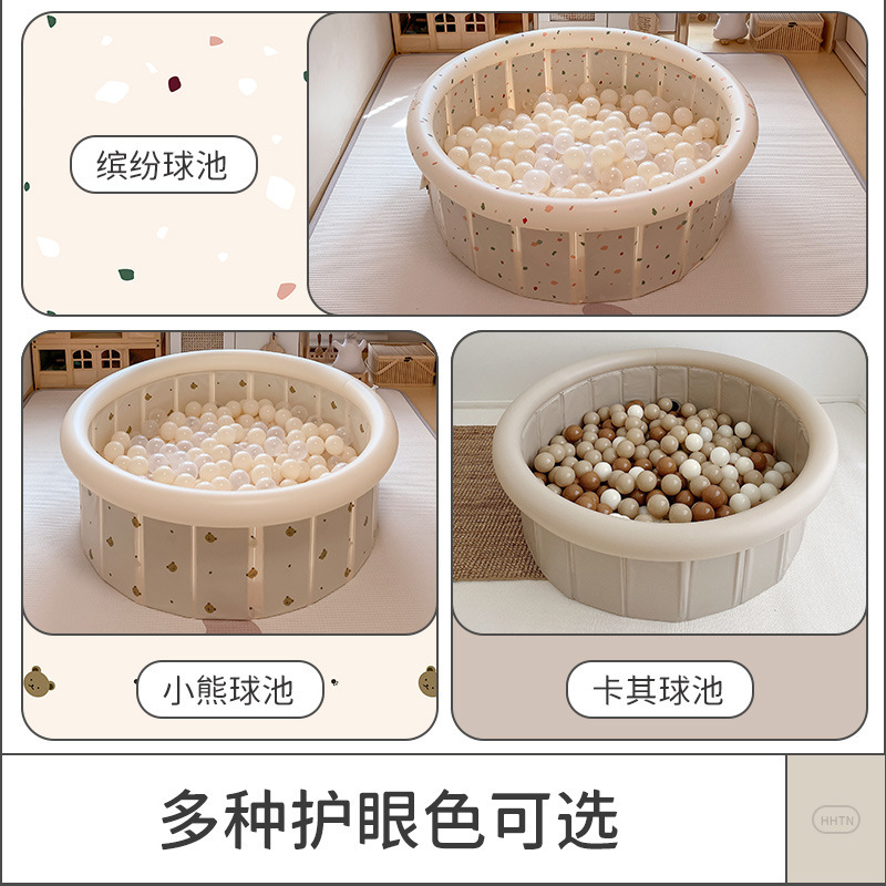 子供用ホーム厚みのあるウェーブボールプールオーシャンボール子供用1-3歳の遊び可能な砂と水屋内ベビーおもちゃボールプール|undefined
