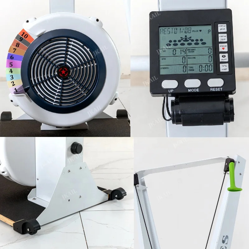 Esquí de resistencia al viento personalizado comercial entrenamiento aeróbico equipo de fitness máquina de remo de aire máquina de remo