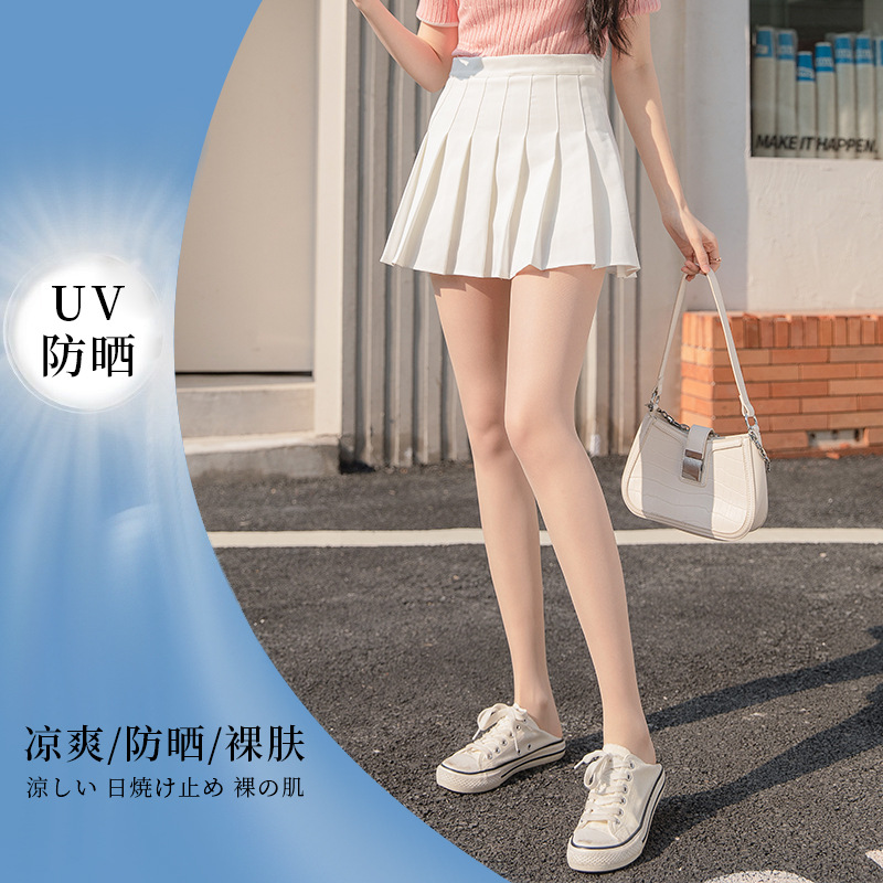 uv sun protection stockings thin anti-snagging plus size women's velvet stockings women's flesh color summer beauty socks wholesale