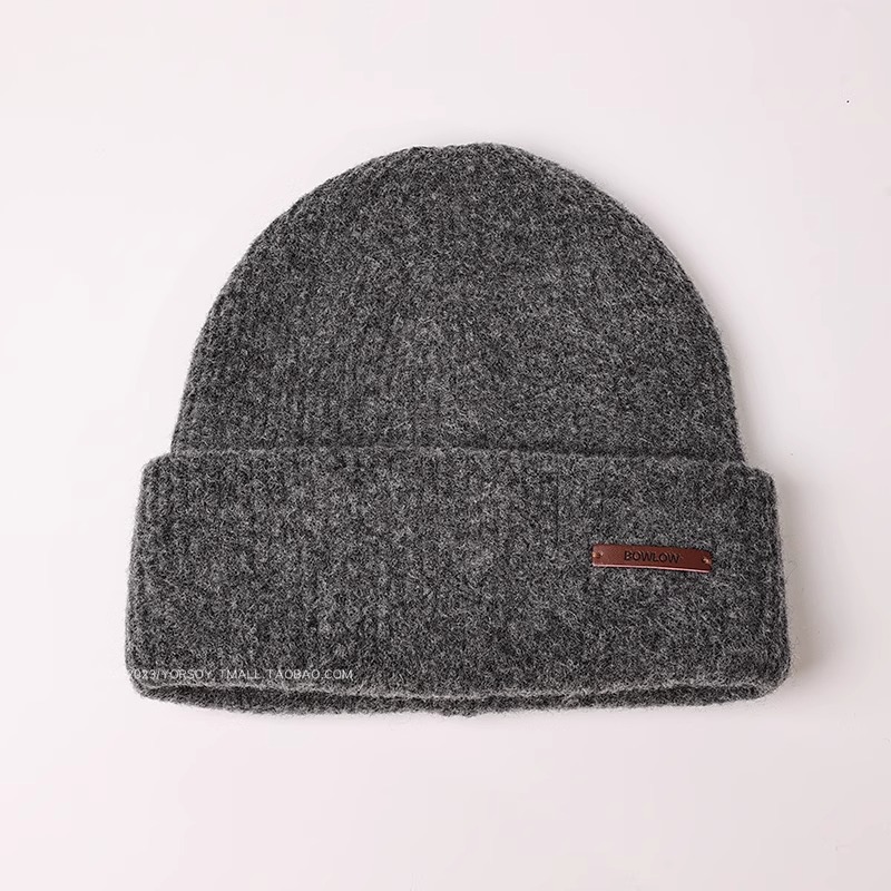 Dark gray hat