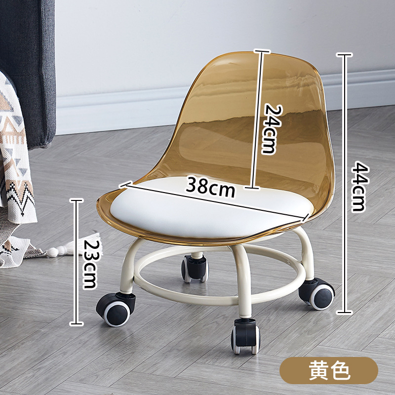 滑轮矮凳带万向轮家用美缝儿童学步换鞋擦地可移动宝宝板凳小凳子|undefined