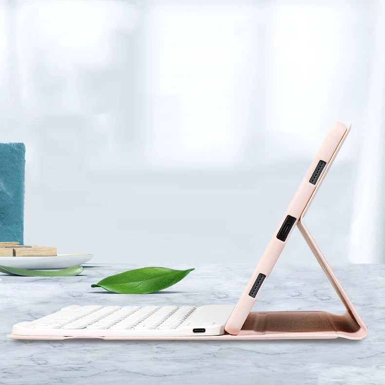 Подходит для iPad Air 11, отличная сенсорная Bluetooth-клавиатура, чехол-клавиатура для iPad 11 2025, подсвечиваемый кожаный чехол