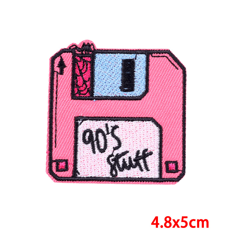 7g Weight Clothing Sticker Patches Classification 1 Piece Quantity Embroidery thread Material Letter Pattern Cute, Classic Style Style 1 Piece Cute Classic Style Letter Embroidery Thread Clothing Sticker Patches 4