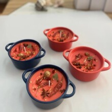 【麻辣火锅】底料香薰蜡烛重庆成都创意生日送礼物香氛礼盒火锅味