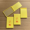 Hot -selling rectangular plastic single -sided mirror card single -sided mirror mini pocket mirror square makeup mirror