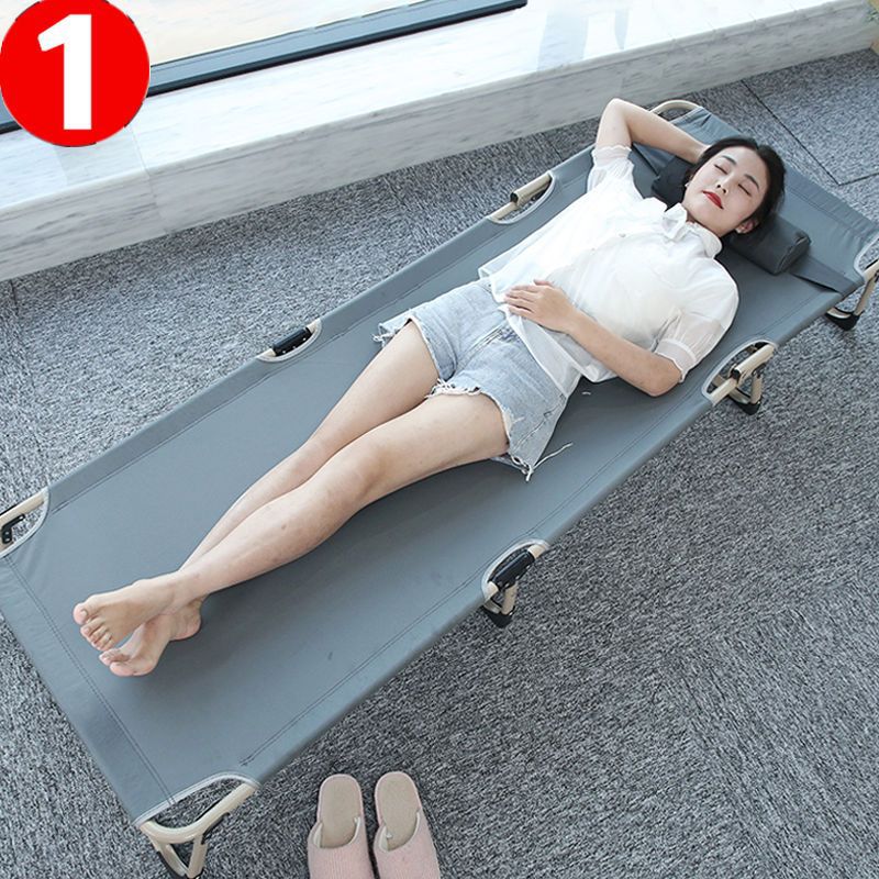 Cama plegable para adultos solteros, para siesta en la oficina, sofá reclinable multifuncional y práctico, venta al por mayor