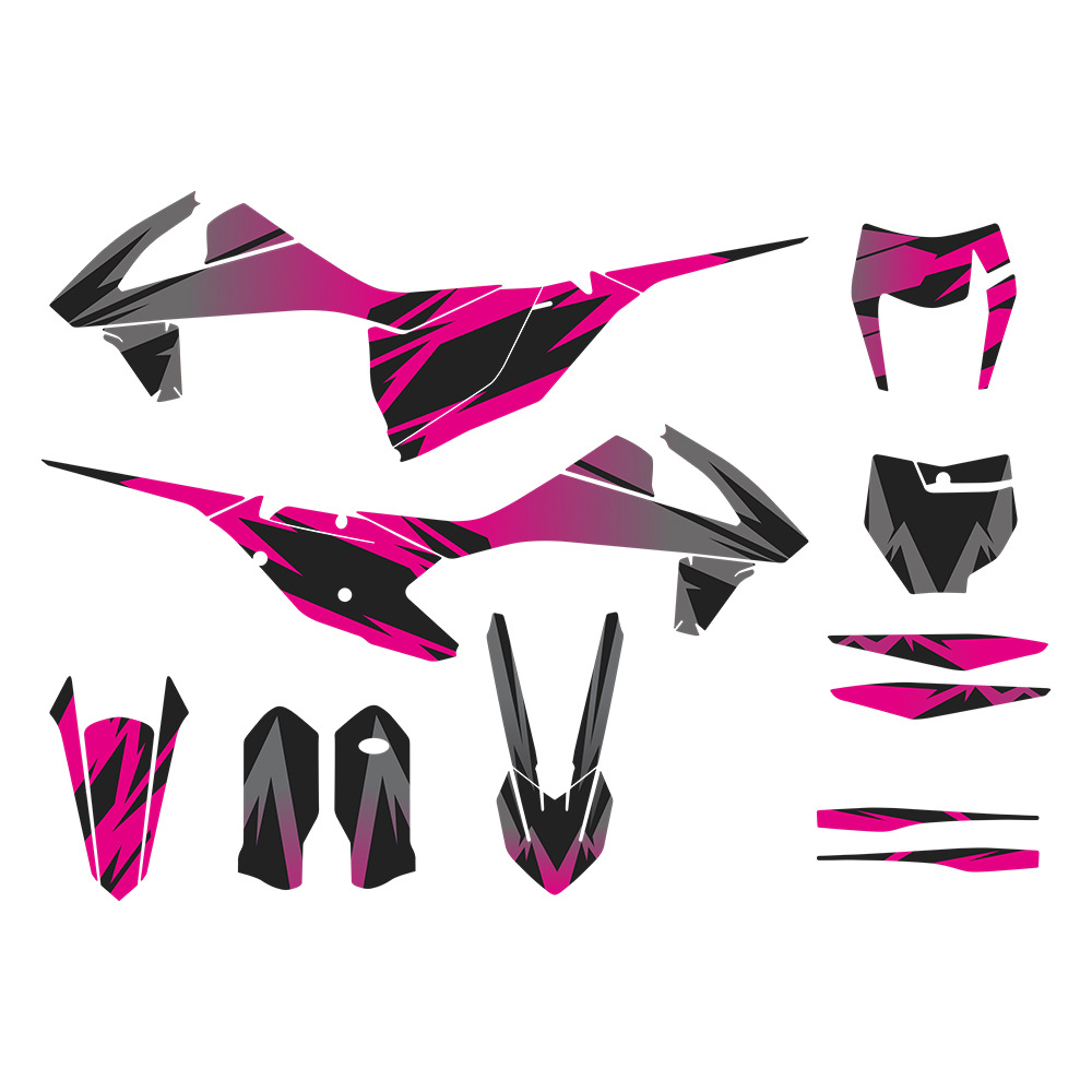 Pegatinas para KTM EXC SXF 125 250 350 450 Pegatinas de 16 - 18 años Huswana SUV image 9