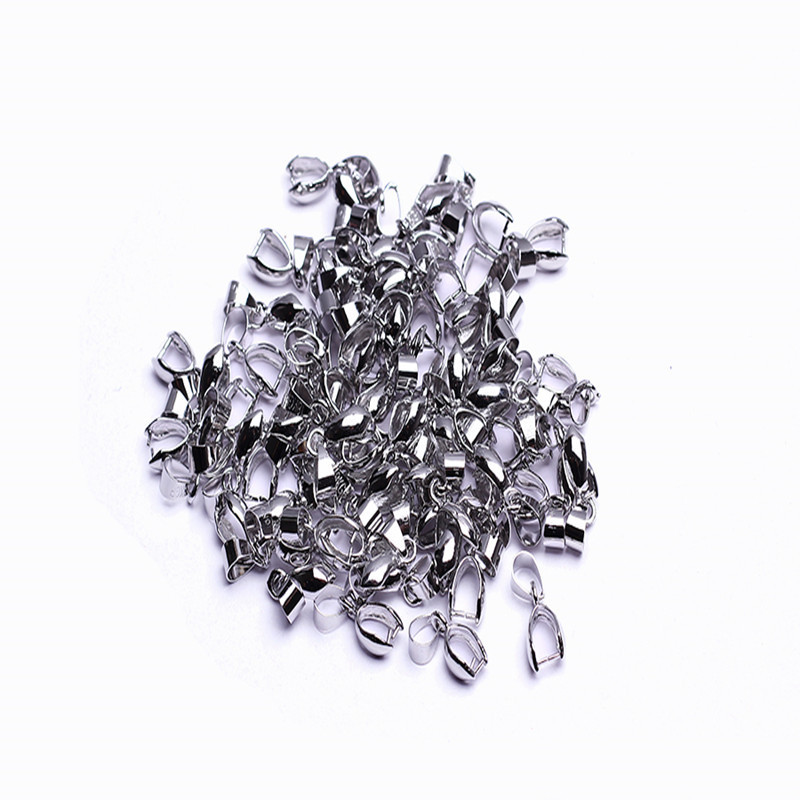 Directo de fábrica accesorios de la joyería de bricolaje colgante hebilla collar de semillas de melón hebilla de joyería de cristal de jade ágata