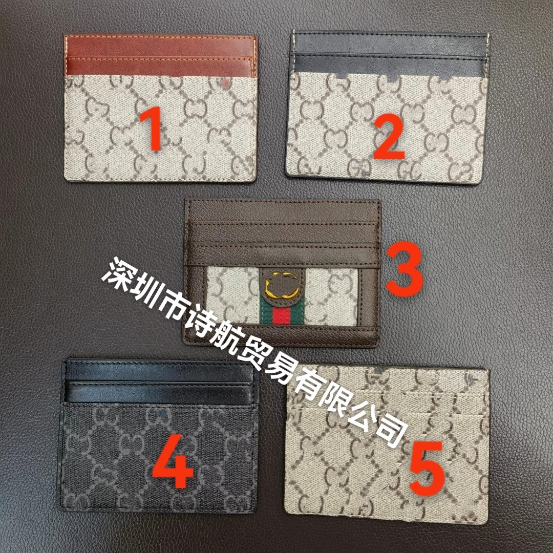 Marca de moda, paquete de tarjetas de lujo a juego, funda de clip de tarjeta, licencia de conducir, tarjeta bancaria, ranura para tarjetas multiposición portátil, moda de alta gama
