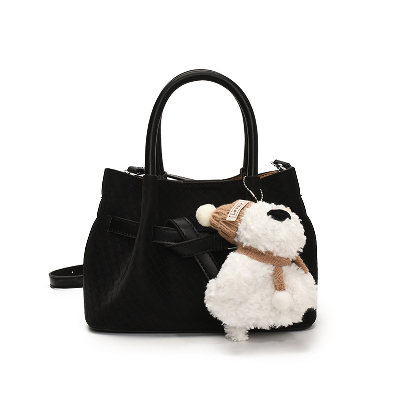 Bolso de cubo portátil de gran capacidad de moda de alta gama para mujer 2025 nuevo estilo de estilo occidental, bolso de mensajero de un solo hombro de lujo ligero