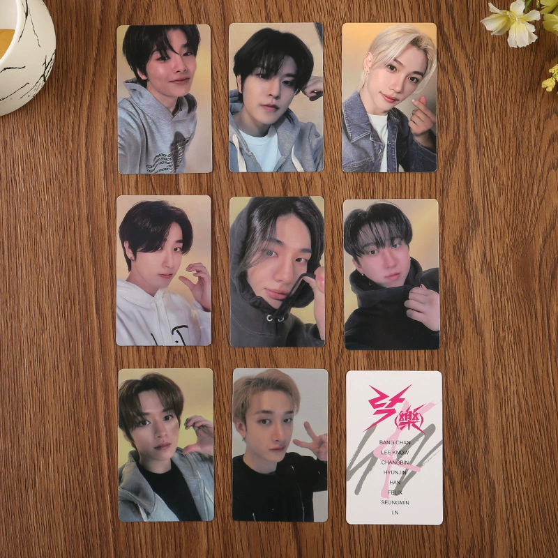 Набор фотокарточек STRAY KIDS, маленькие карточки 5.4×8.6 см, варианты A–J и коллекции по участникам
