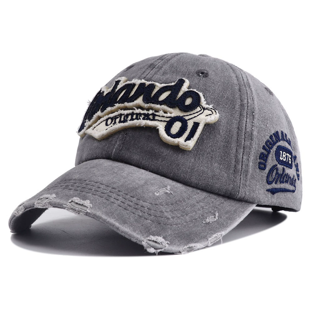 (Cross-border trading), hat, retro denim baseball cap, 2023 collection