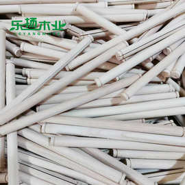 厂家供应可定各种规格实木圆棒圆条大小木棍打孔开槽上油漆木蜡油