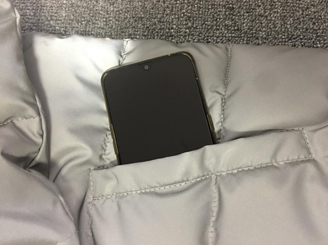 Herrenbekleidung bunter reflektierender Baumwollmantel mit abnehmbarer Kapuze und Baumwollmantel für Männer und Frauen_voghion.com