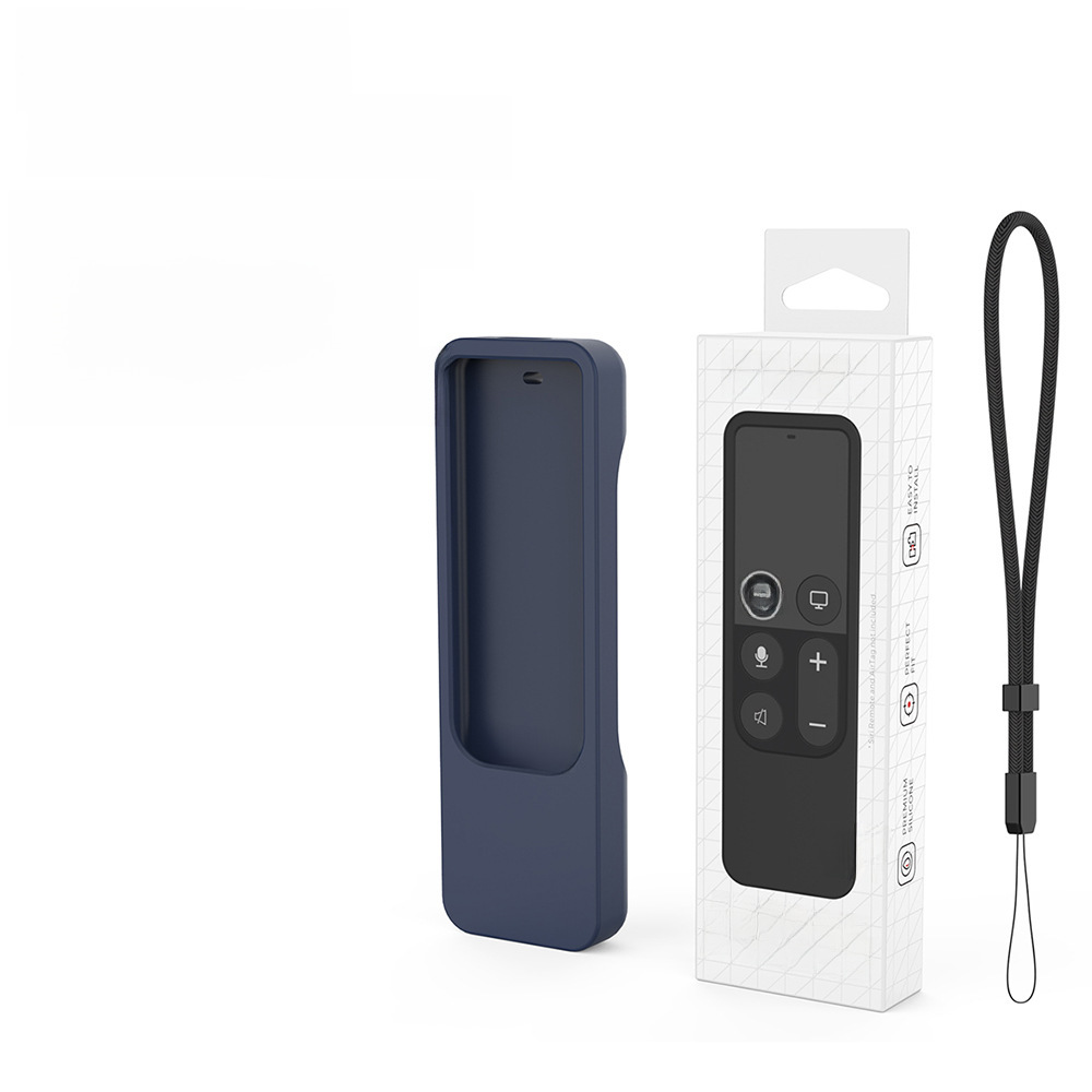 適用於蘋果遙控器Apple TV保護套 追蹤器AirTag二合一硅膠保護套