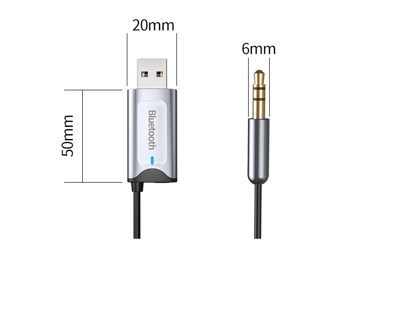 New Product Wireless Car Bluetooth Receiver 5.4 Old-Fashioned Audio Adapter Tf Truck Car